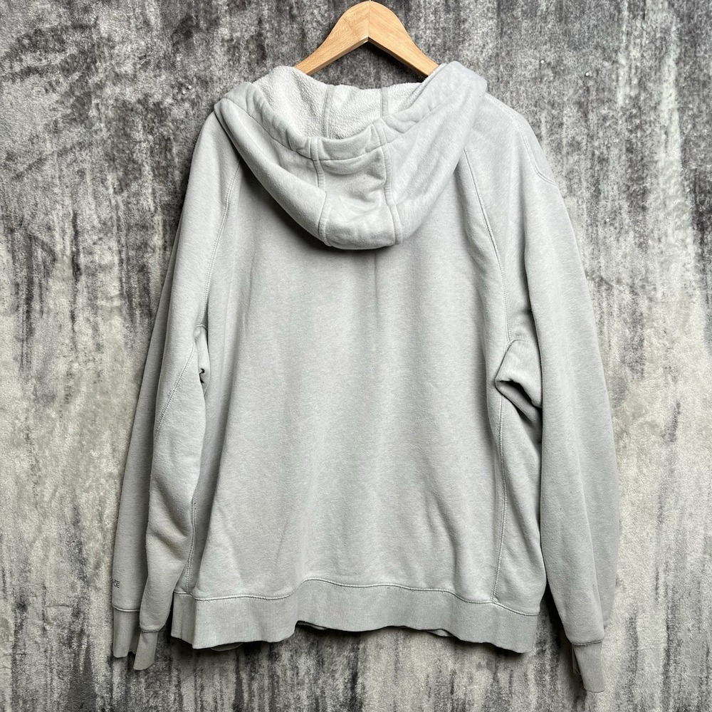 Carhartt Hoodie Mens 2XL Gray Relaxed Fit Full Zip Fleece Sweatshirt Workwear - Picture 8 of 8
